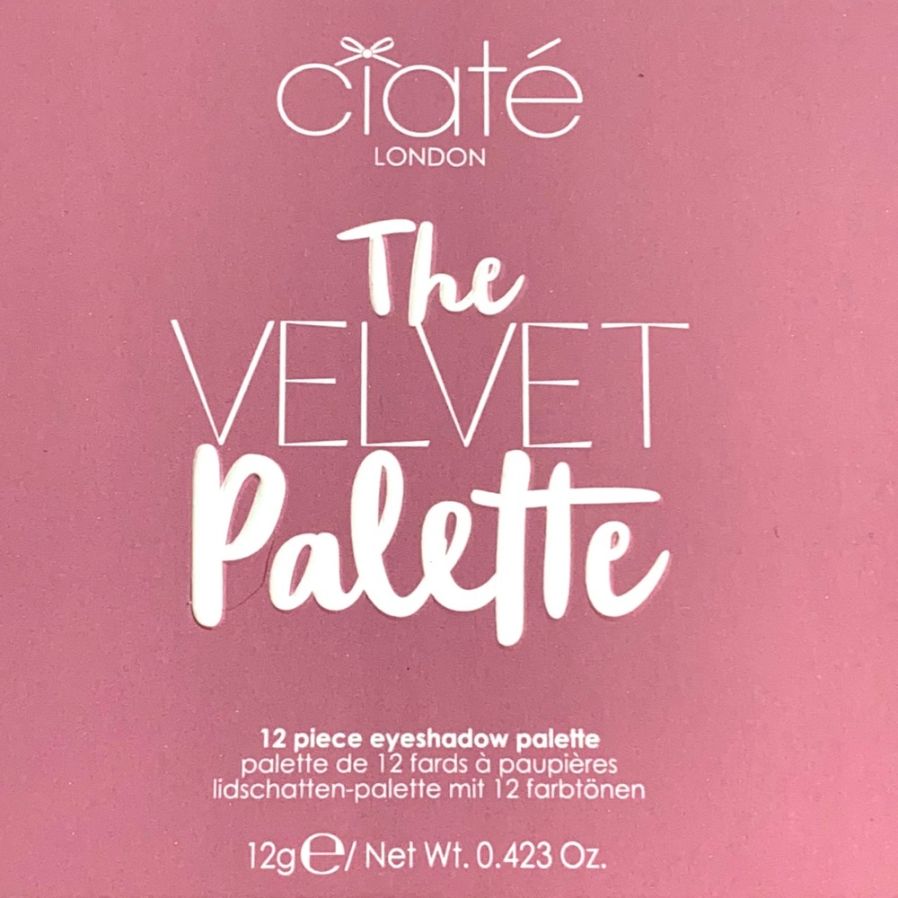 Ciate’ LONDON - The Velvet Palette - 12 piece